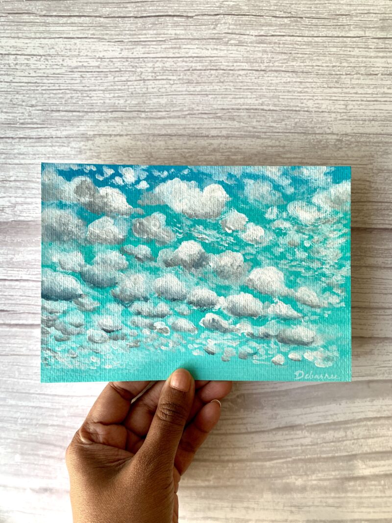 Floating In The Distance - Cloud Landscape Wall Art